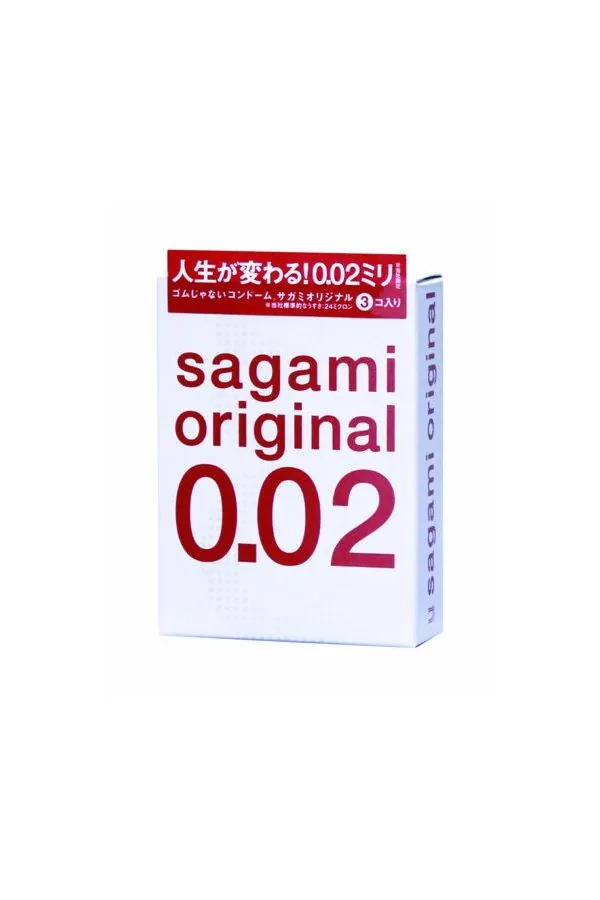 Презервативы Sagami Original 002, полиуретан, 3 шт._1