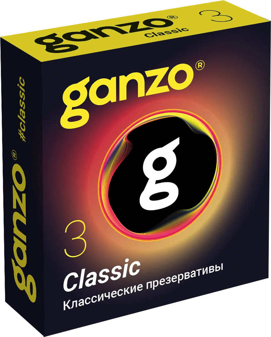 Презервативы Ganzo Classic, классические, латекс, 18 см, 3 шт_3