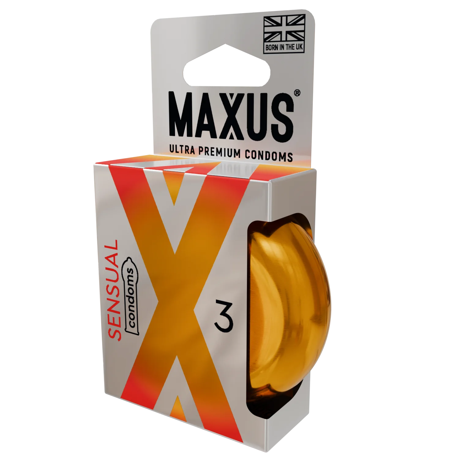 Презервативы MAXUS Sensual, анатомические, 3 шт_2