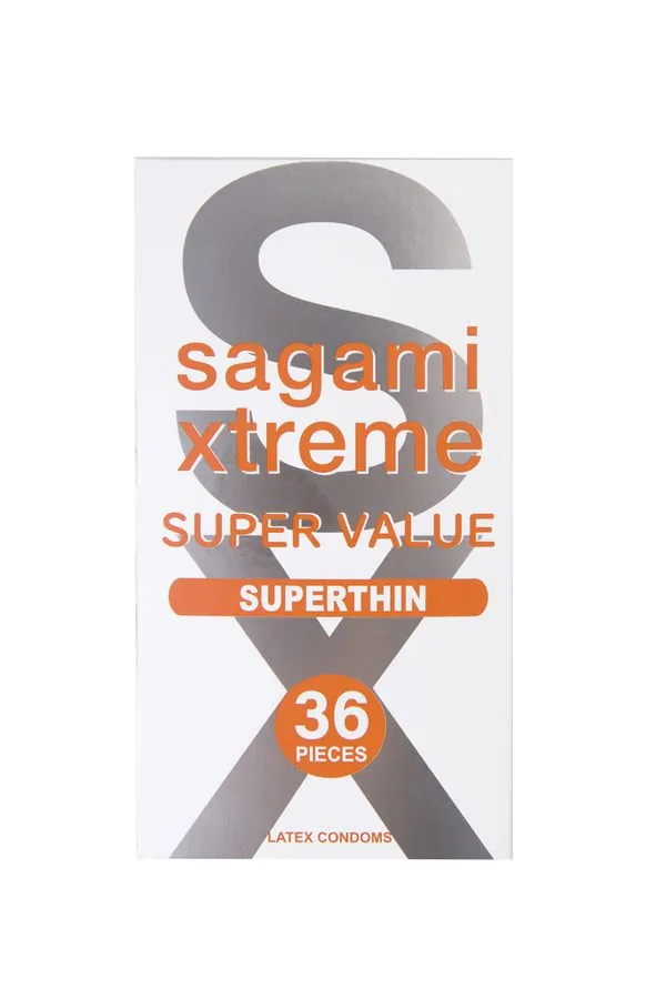 Презервативы Sagami Xtreme 004 ультратонкие латекс 36 шт._3