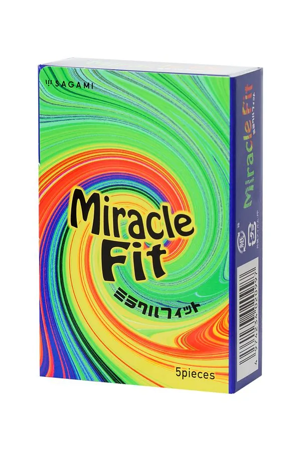 Презервативы Sagami Miracle Fit облегающие 5 шт._3