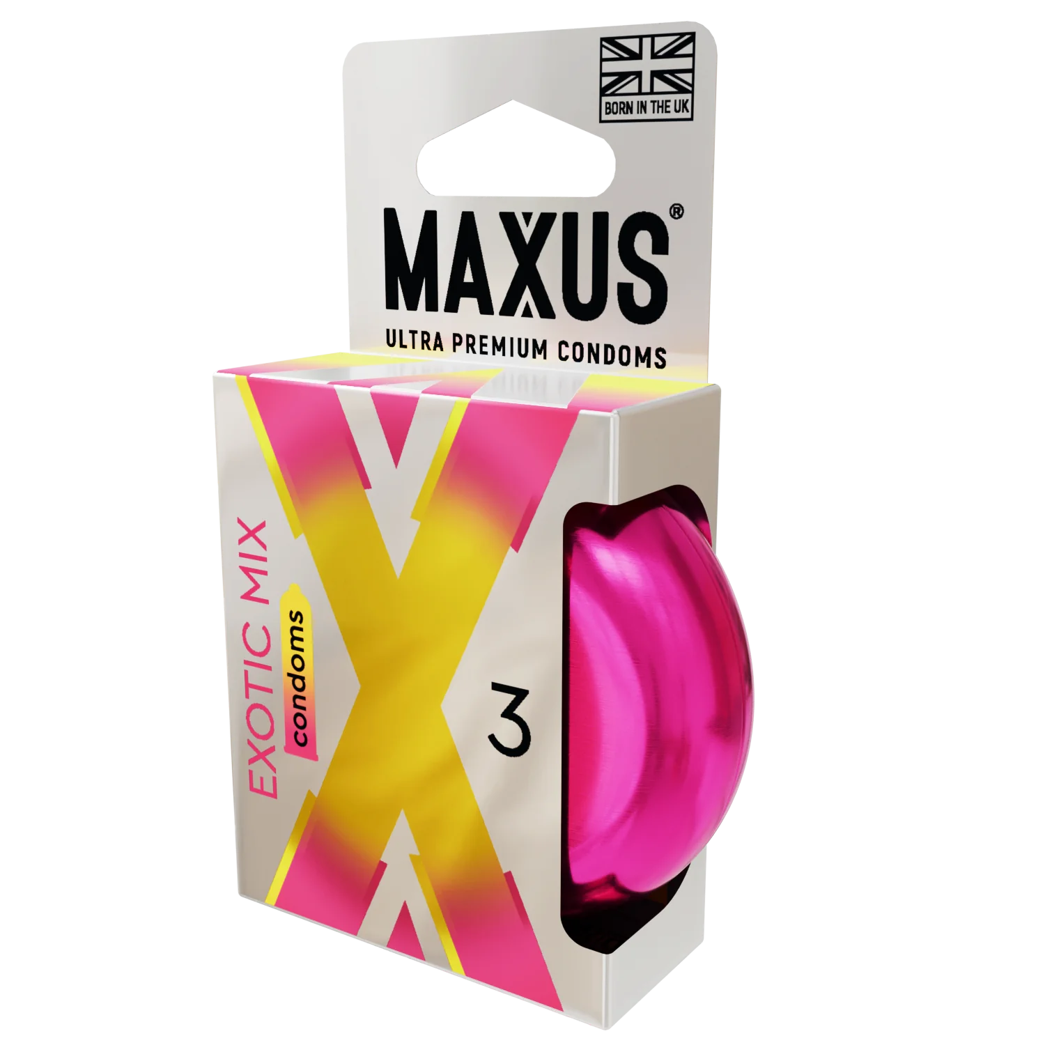 Презервативы MAXUS Exotic Mix, ароматизированные, 3 шт_1