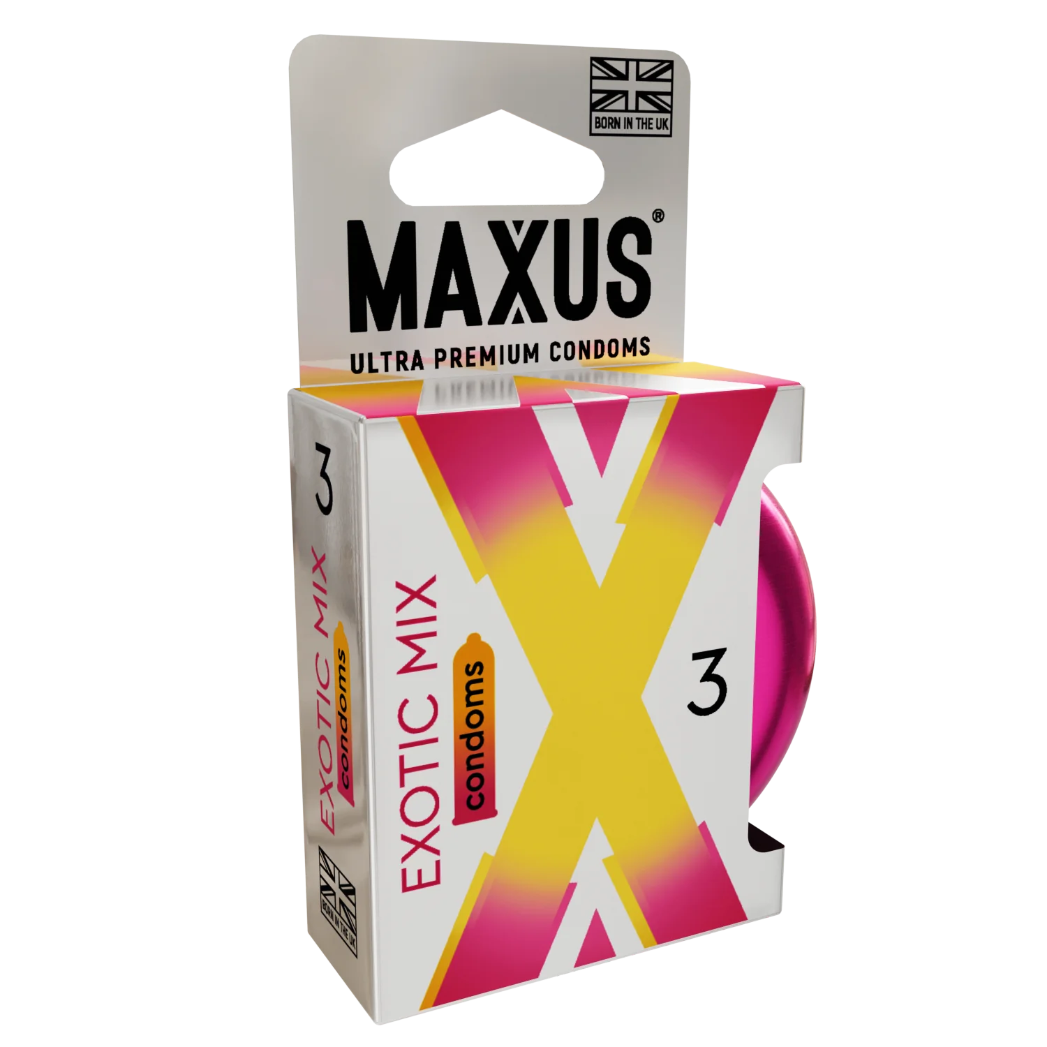 Презервативы MAXUS Exotic Mix, ароматизированные, 3 шт_2