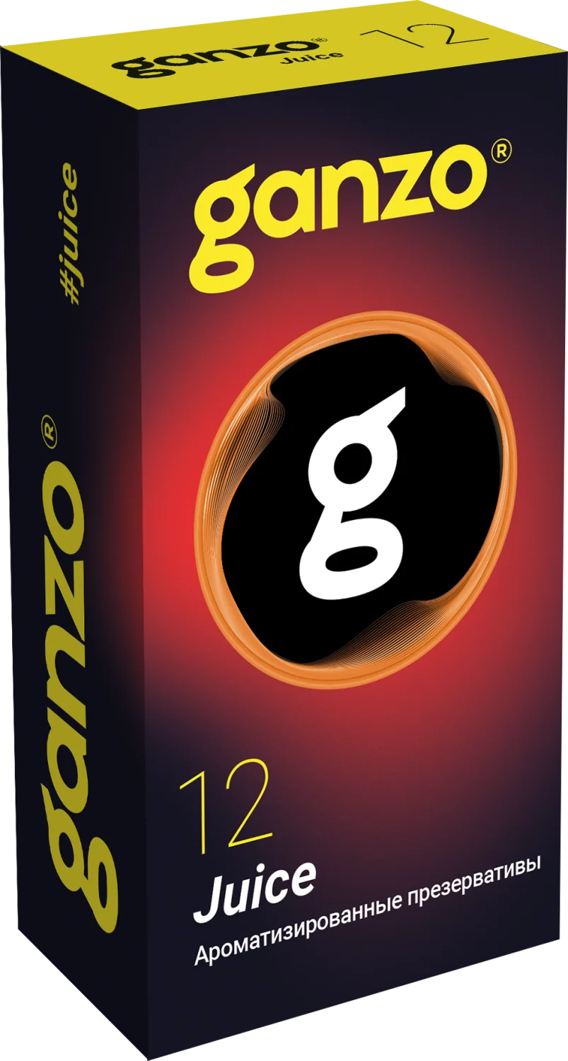Презервативы Ganzo Juice, ароматизированные, латекс, 18 см, 12 шт_2