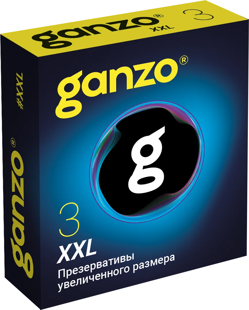 Презервативы Ganzo XXL, латекс, 3 шт_3