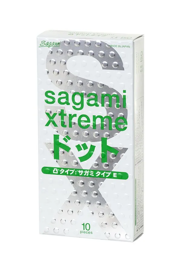 Презервативы Sagami Xtreme Type-e точечные 10 шт._3