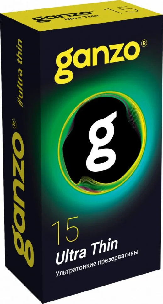 Презервативы Ganzo Ultra thin, ультратонкие, латекс, 18 см, 15 шт_3