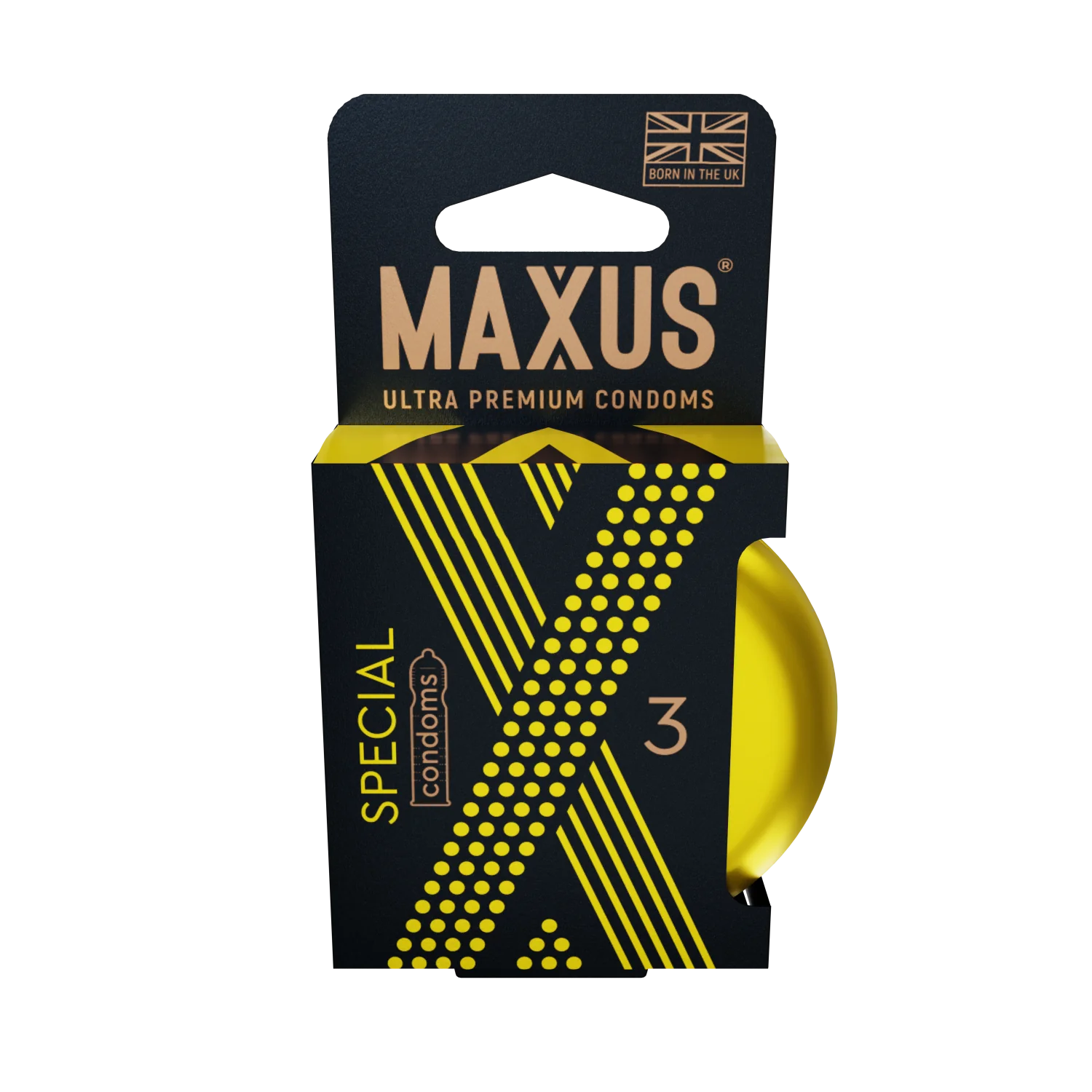 Презервативы MAXUS Special №3 в железном кейсе, точечно-ребристые X-Edition, 3 шт_2
