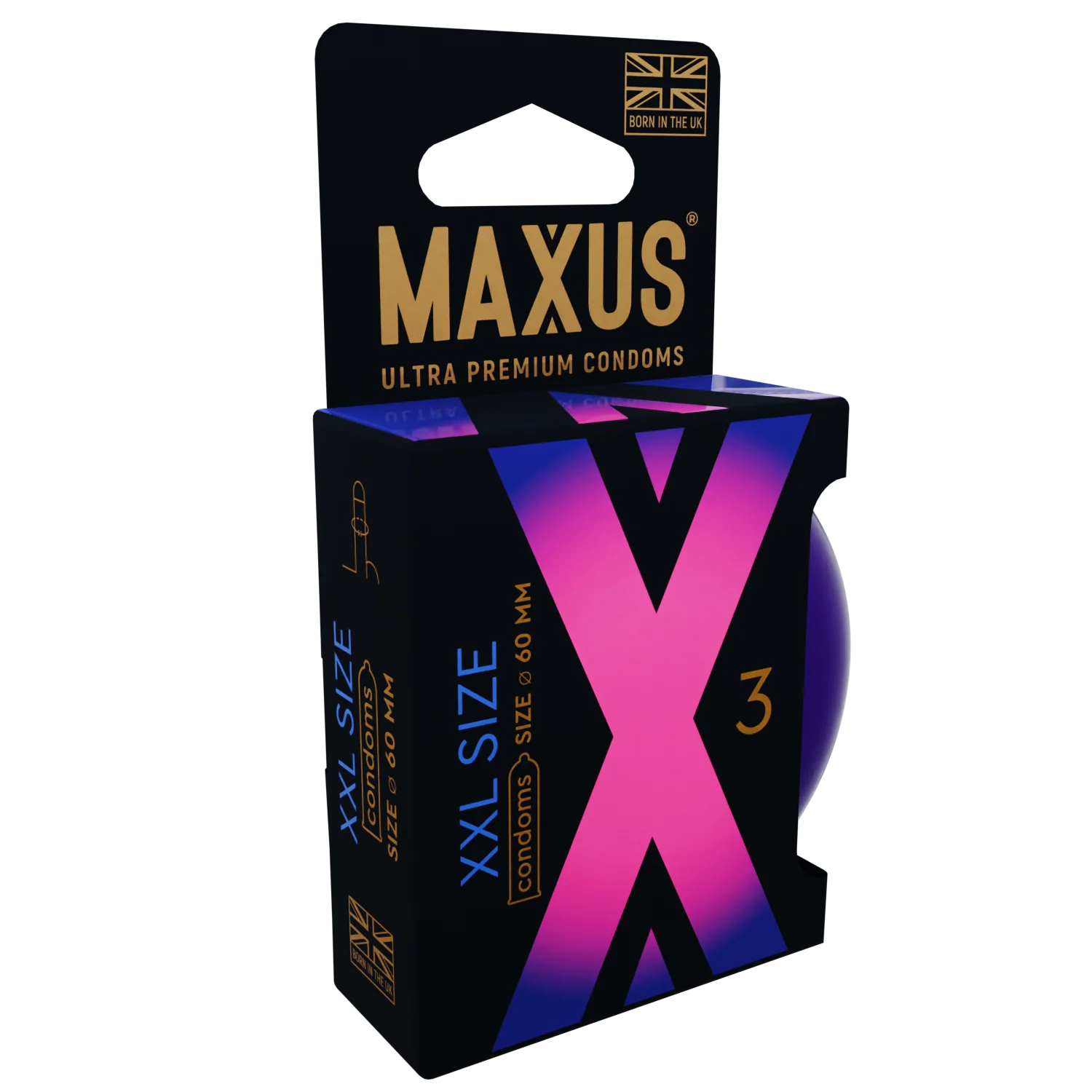 Презервативы MAXUS XXL, с увеличенным размером, 3 шт_3