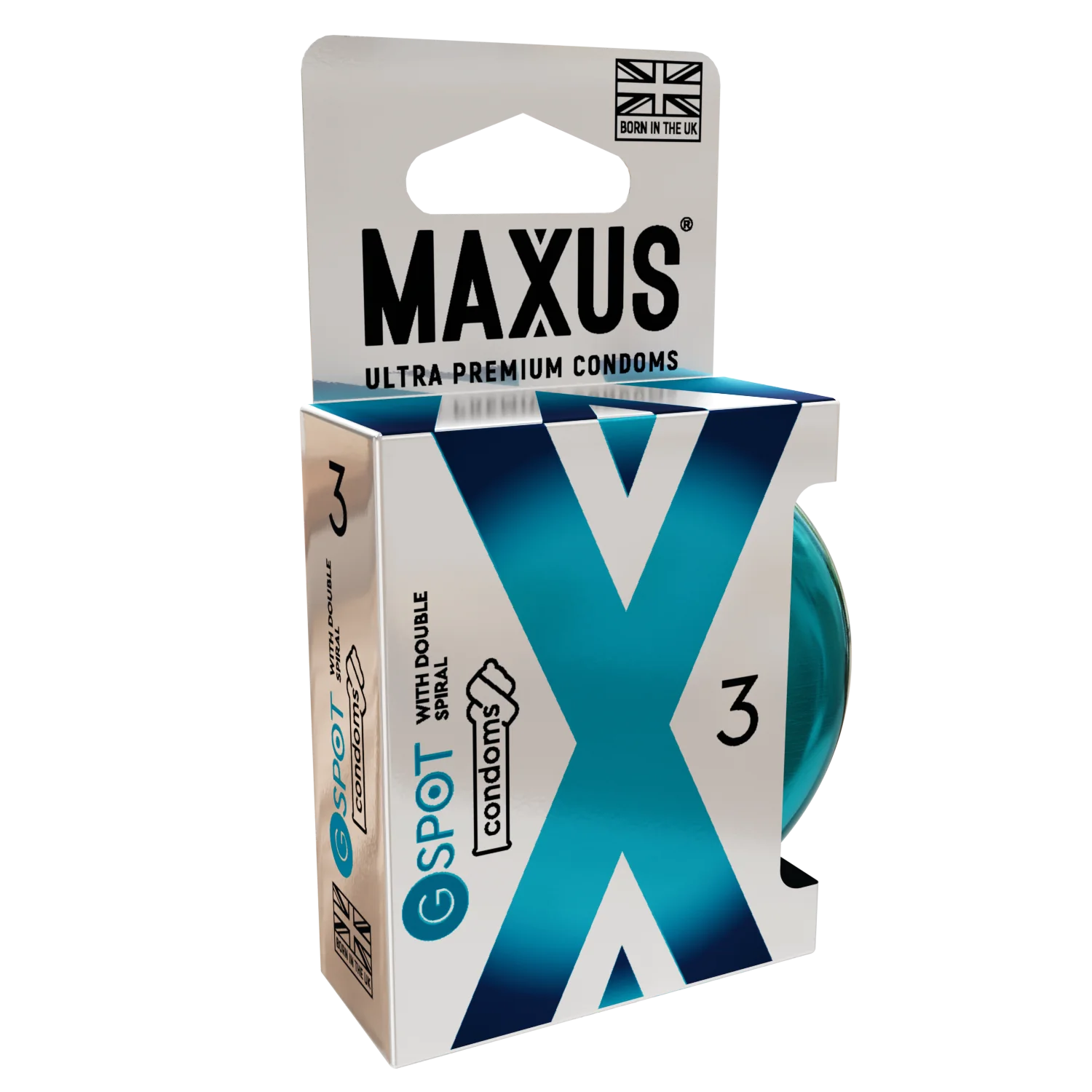 Презервативы MAXUS G spot, двойная спираль, 3 шт_3