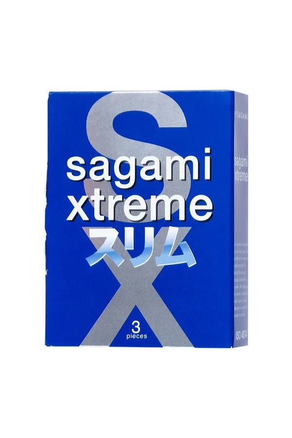 Презервативы Sagami Xtreme Feel Fit анатомические 3 шт._2