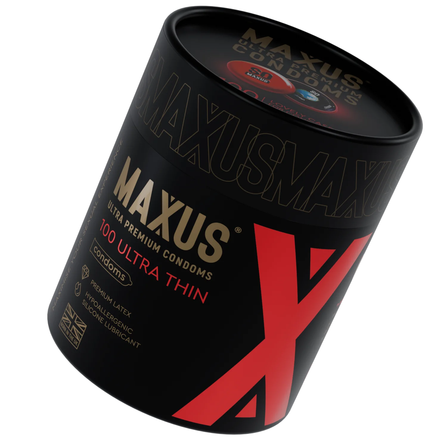 Презервативы MAXUS Ultra Thin с кейсом, ультратонкие X-Edition, 100 шт_4