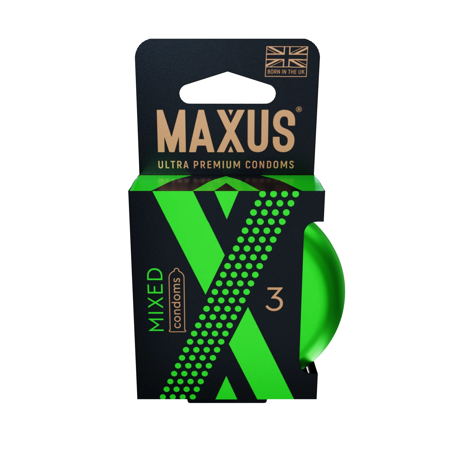 Презервативы MAXUS Mixed №3 в железном кейсе, набор X-Edition, 3 шт_3