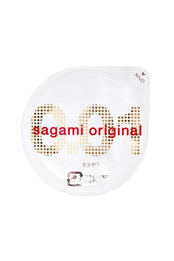 Презервативы Sagami Original 001, полиуретан, 10 шт._1