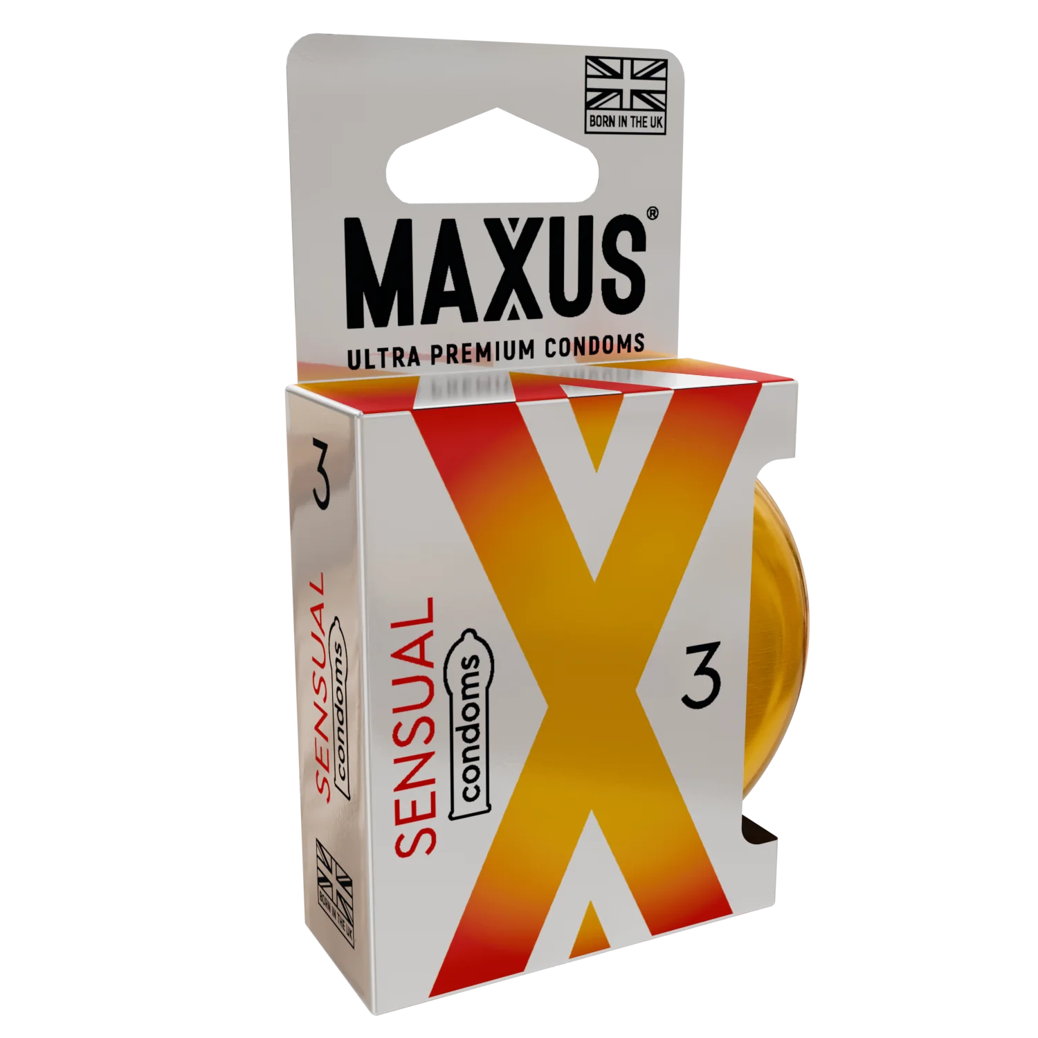 Презервативы MAXUS Sensual, анатомические, 3 шт_3