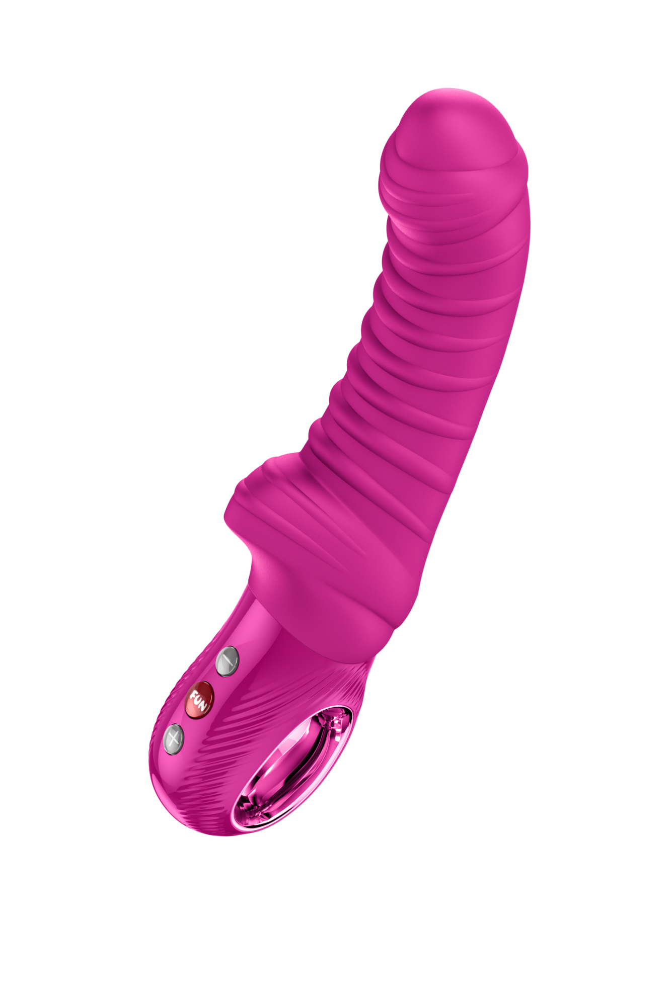 Вибратор Fun Factory TIGER, силикон, пурпурный, 23 см_2