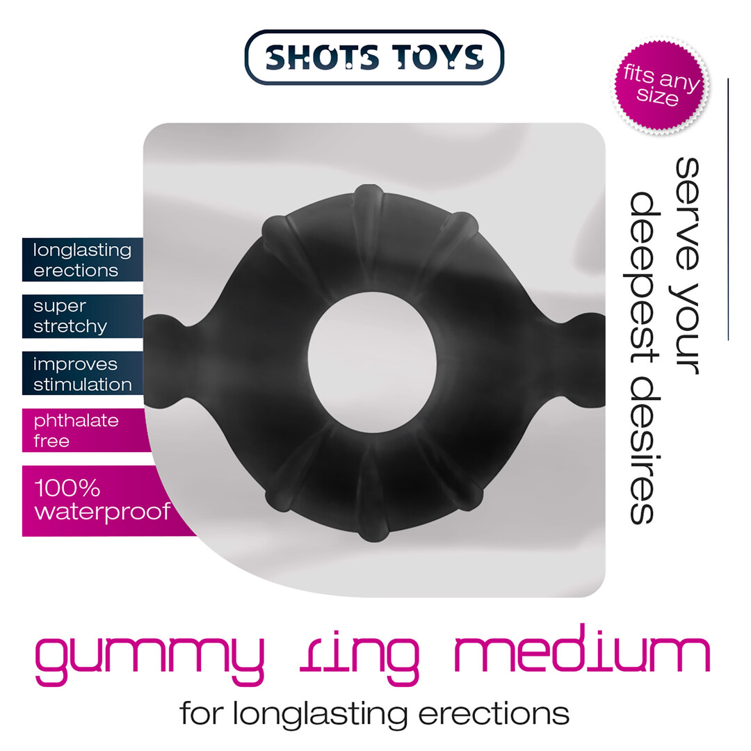 Эрекционное кольцо Gummy Ring - Medium_2
