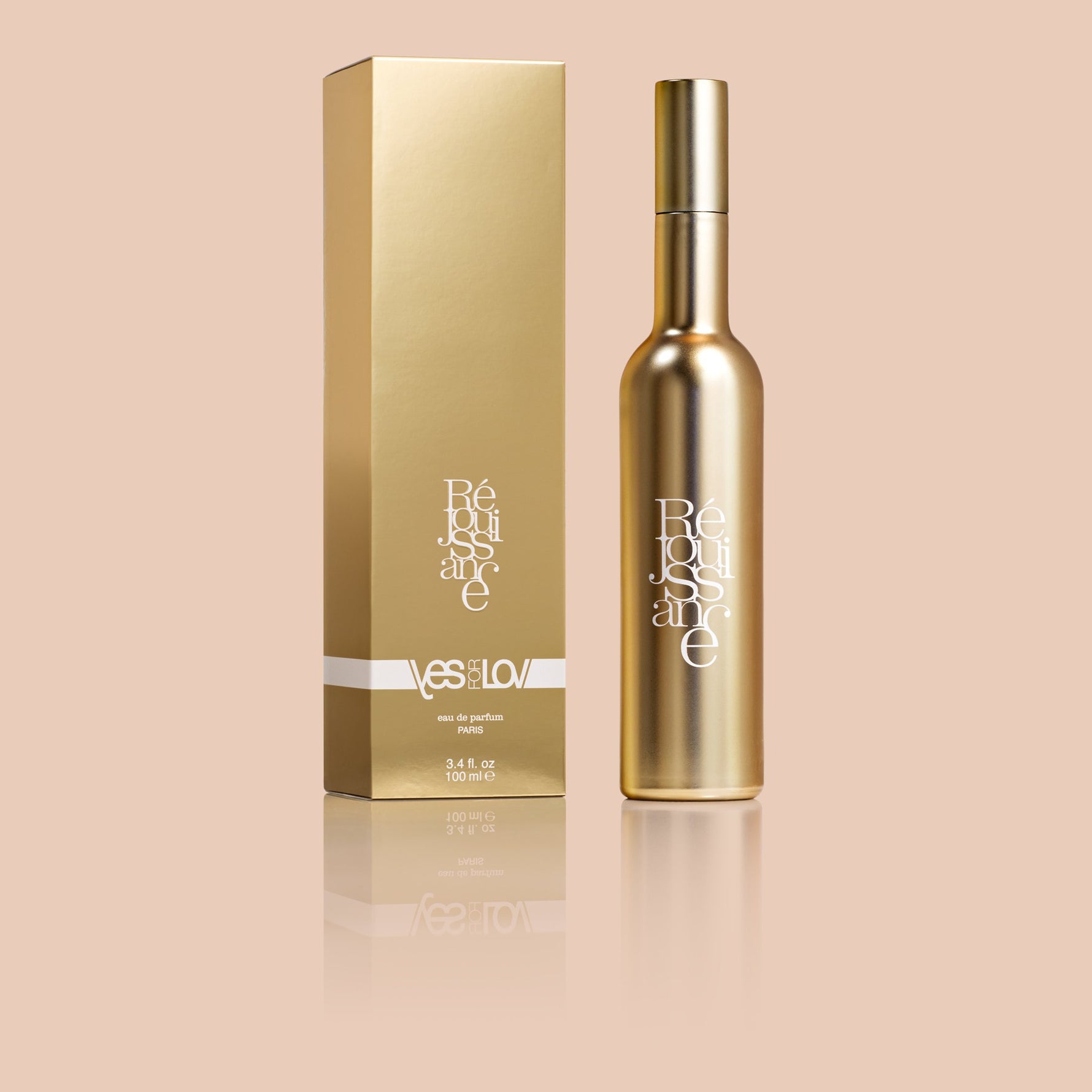 Парфюмерная вода для женщин YESforLOV EAU DE PARFUM REJOUISSANCE FOR WOMEN золотой, 50 мл_2