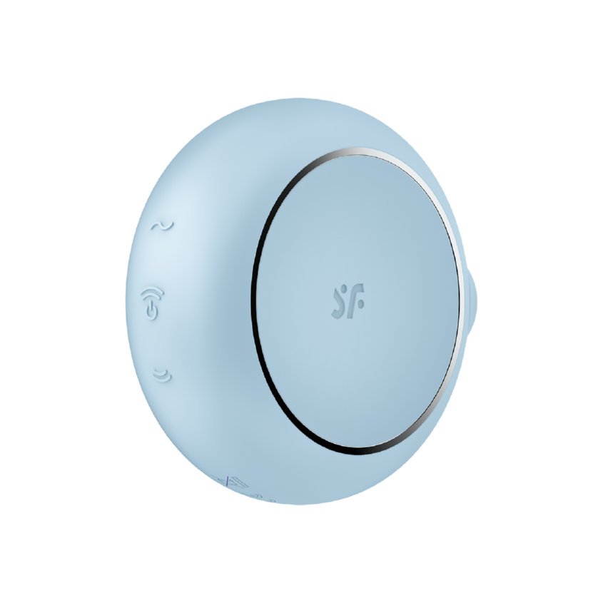 Вакуумно-волновой стимулятор с вибрацией Satisfyer Pro To Go 3, голубой_4