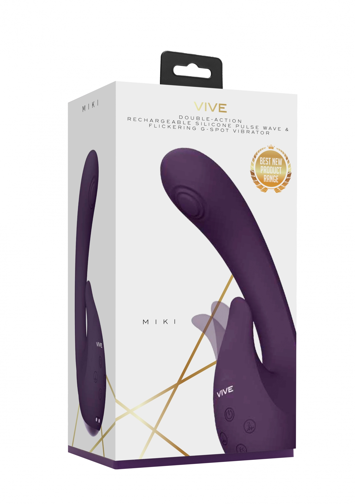 Вибромассажер Miki - Purple_1