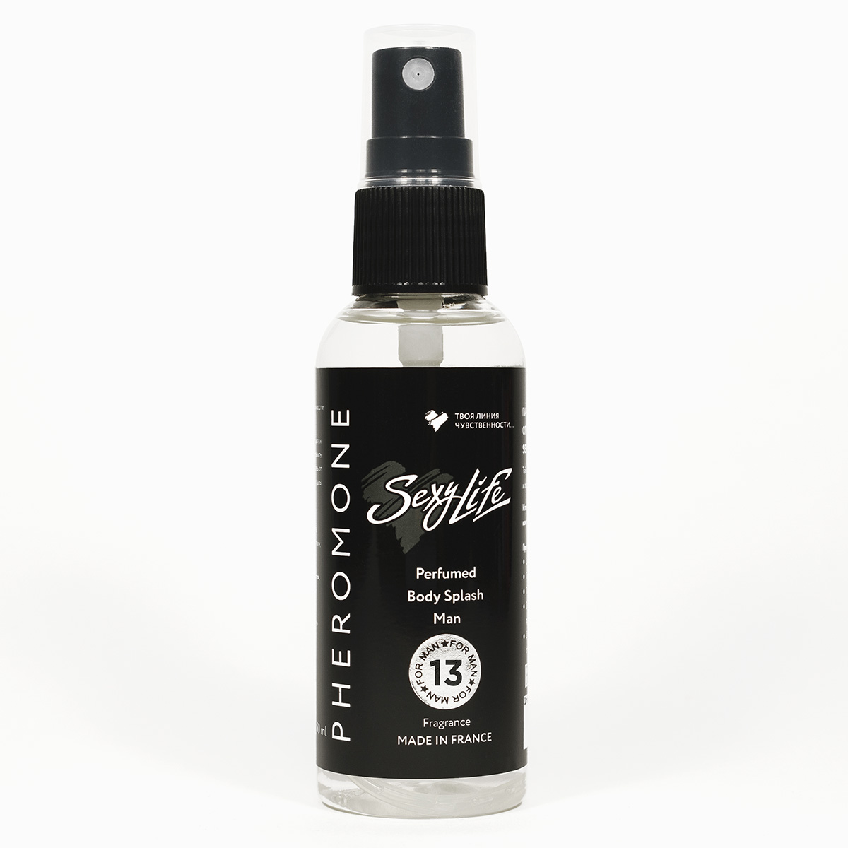 Парфюмированный спрей для тела Sexy Life №13 с феромонами для мужчин 50 мл_1