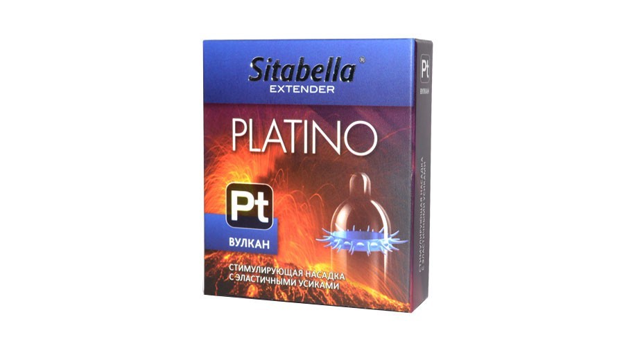 НАСАДКА СТИМУЛИРУЮЩАЯ SITABELLA PLATINO ВУЛКАН арт. 1419_2
