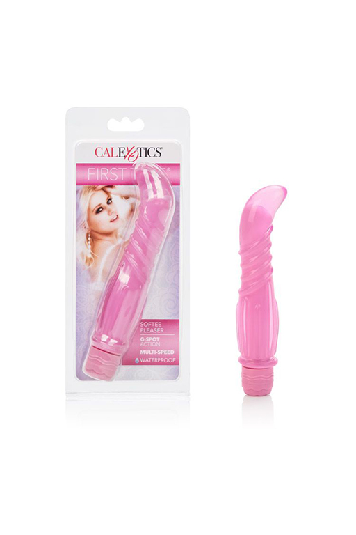 Миниатюрный вибромассажер First Time Softee Pleaser для точки G_1