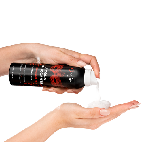 Хрустящая пенка для массажа Orgie Acqua Croccante Strawberry 150 мл_3