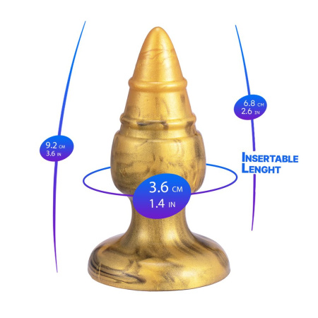Анальная втулка SILEXD Fantasy Goldy_4
