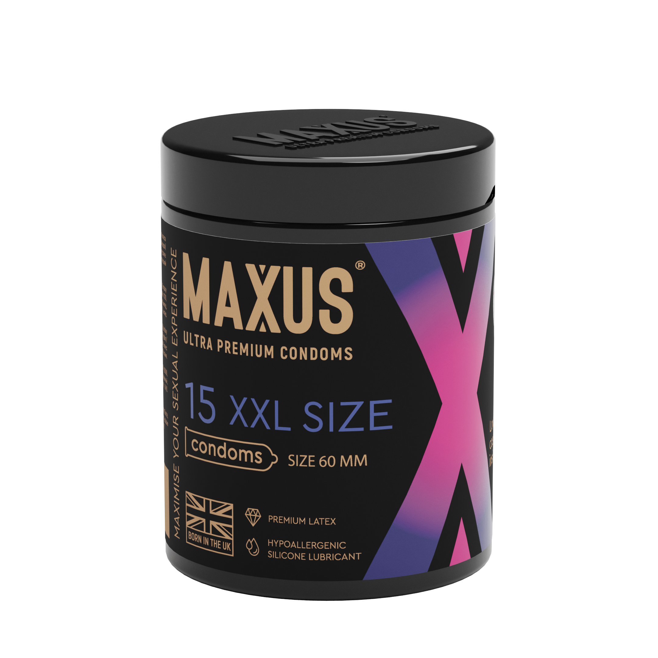 Презервативы MAXUS XXL, с увеличенным размером, X-Edition, 15 шт_2