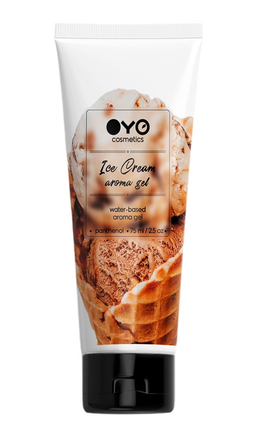 Гель ароматизированный на водной основе OYO AROMA GEL Ice-Cream 75 мл., арт. OYO-ICE_2