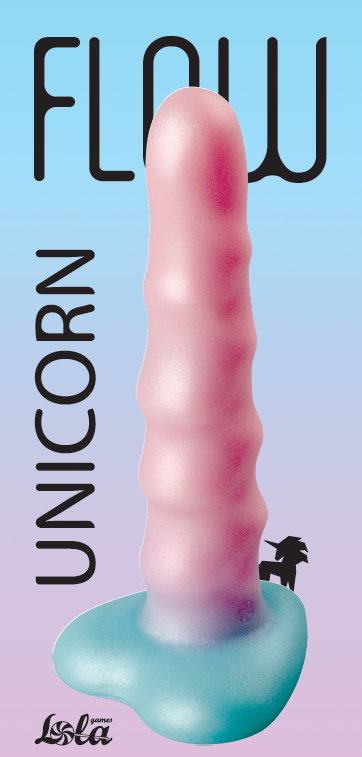 Нереалистичный дилдо Unicorn Light 2043-02lola