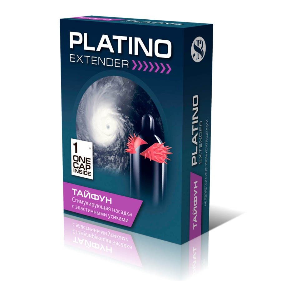 НАСАДКА СТИМУЛИРУЮЩАЯ SITABELLA PLATINO ТАЙФУН арт. 1422_2