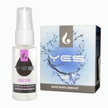 ИНТИМНЫЙ ГЕЛЬ-ЛУБРИКАНТ "YES EXCITE" с возбуждающим эффектом, 30 мл, арт. 4718_2