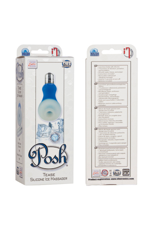 Миниатюрный вибратор с охлаждающим эффектом Posh Silicone Ice Massager Tease_2