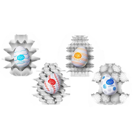Набор мастурбаторов Tenga Egg Standard Set 2, 3 шт._3