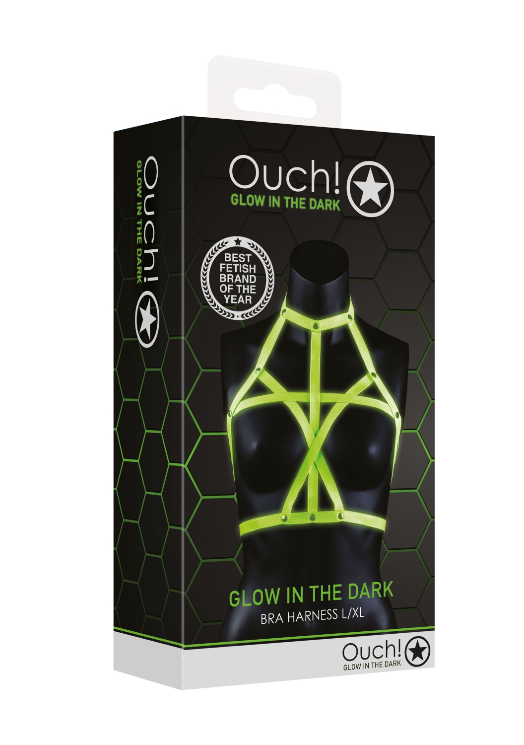 Портупея Bra Harness - Glow in the Dark (L/XL)_1