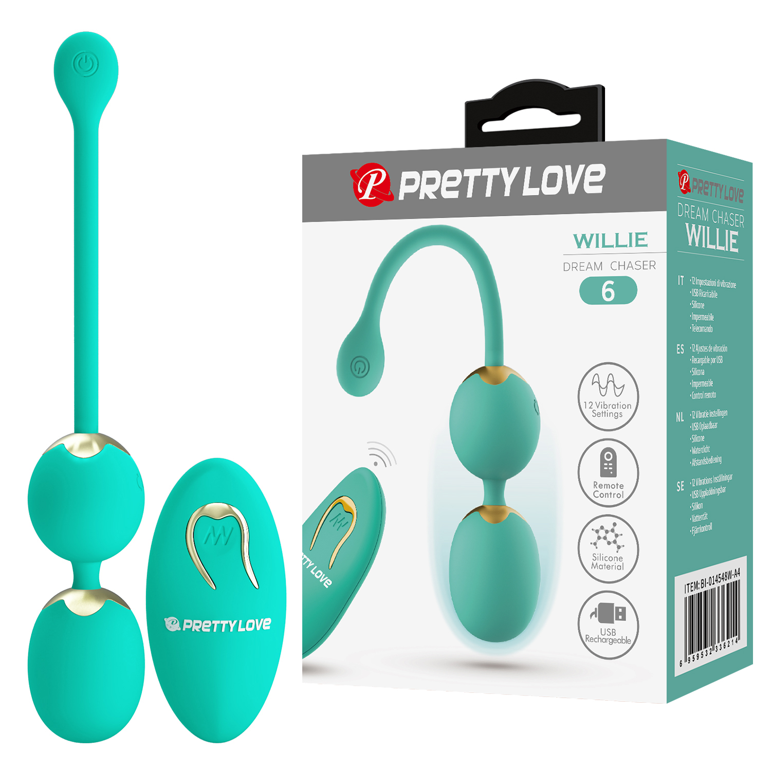 Вагинальные шарики с вибрацией Pretty Love Willie BI-014548W-A4_1