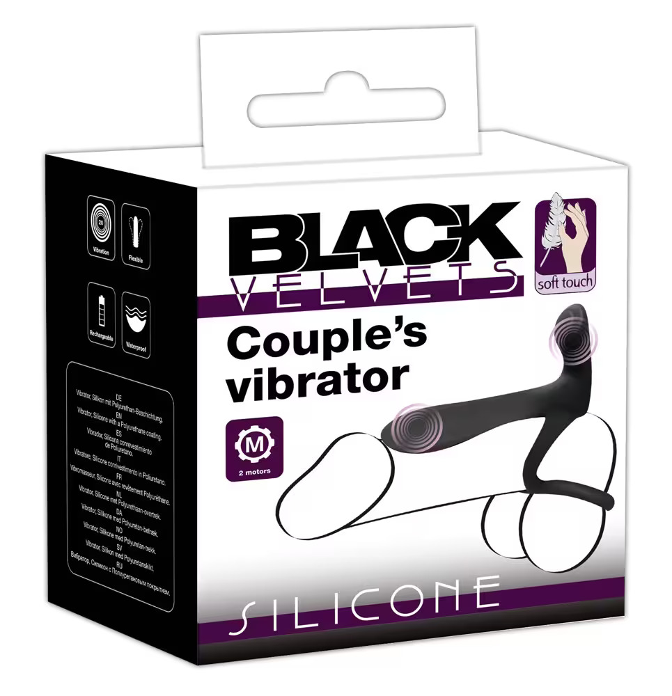 Виброкольцо для пар Black Velvets Couple's Vibrator 0550892ON_2