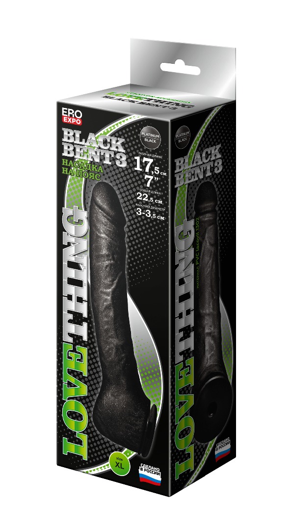 Насадка универсальная black bent 3, l 175 мм, d 35 мм цвет чёрный арт. 132604_1