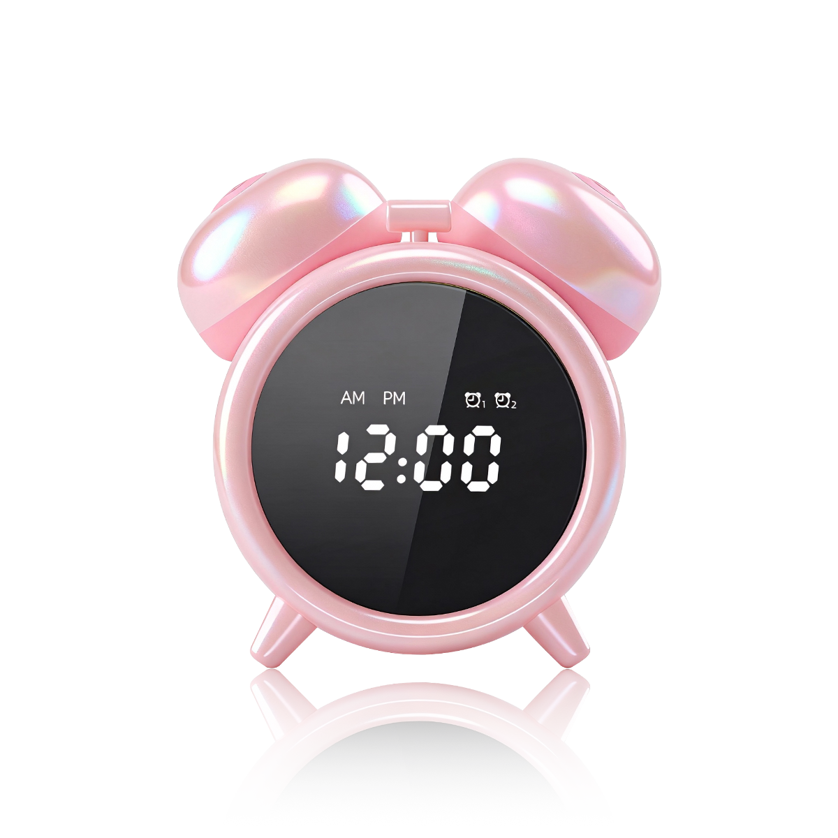 Умный стимулятор-будильник BeYourLover Naughty Clock с вакуумной стимуляцией и вибрацией, розовый_1