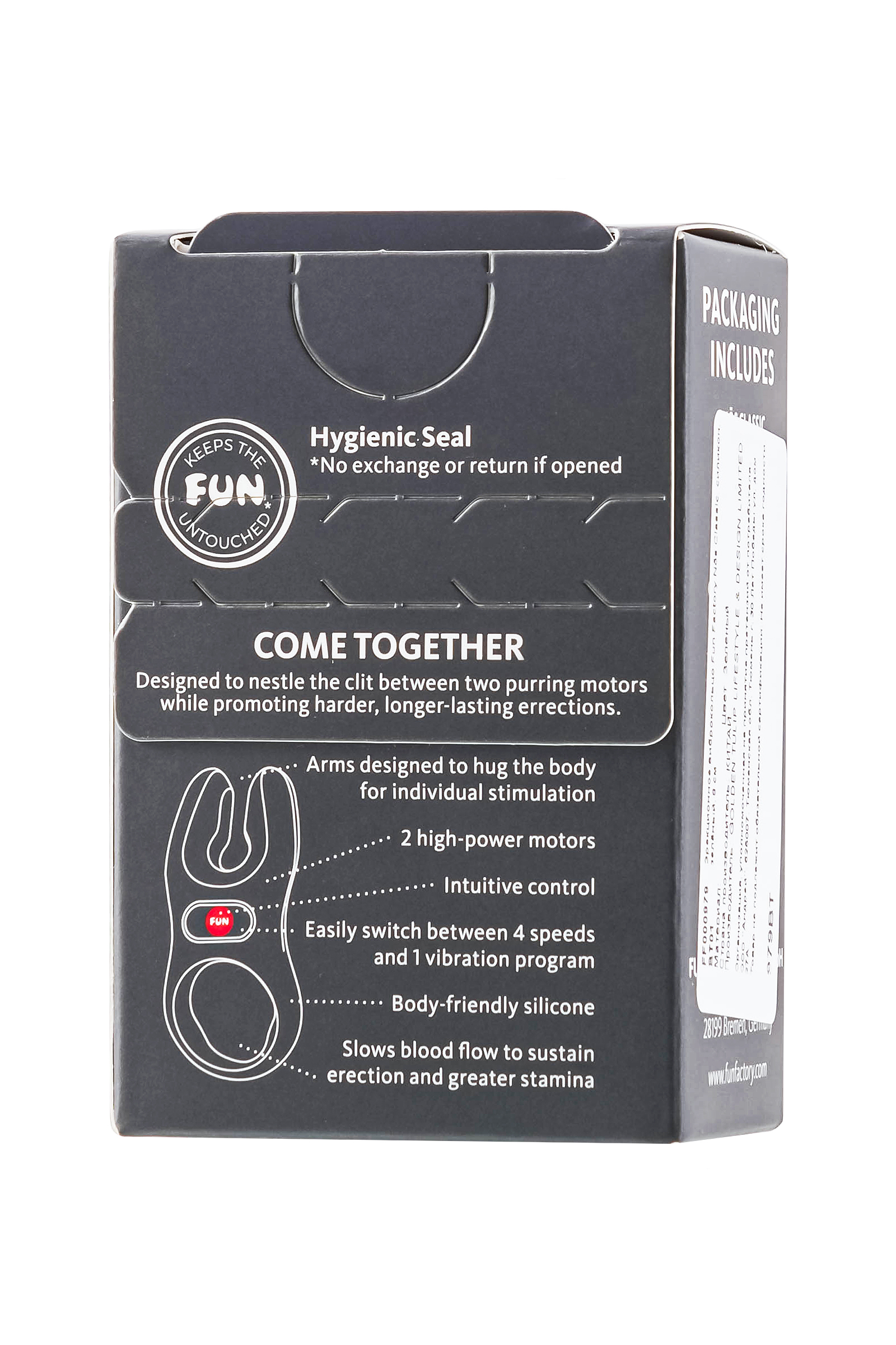 Эрекционное кольцо Fun Factory Nōs Classic Зелёный (Фан Фэктори Нос Классик)