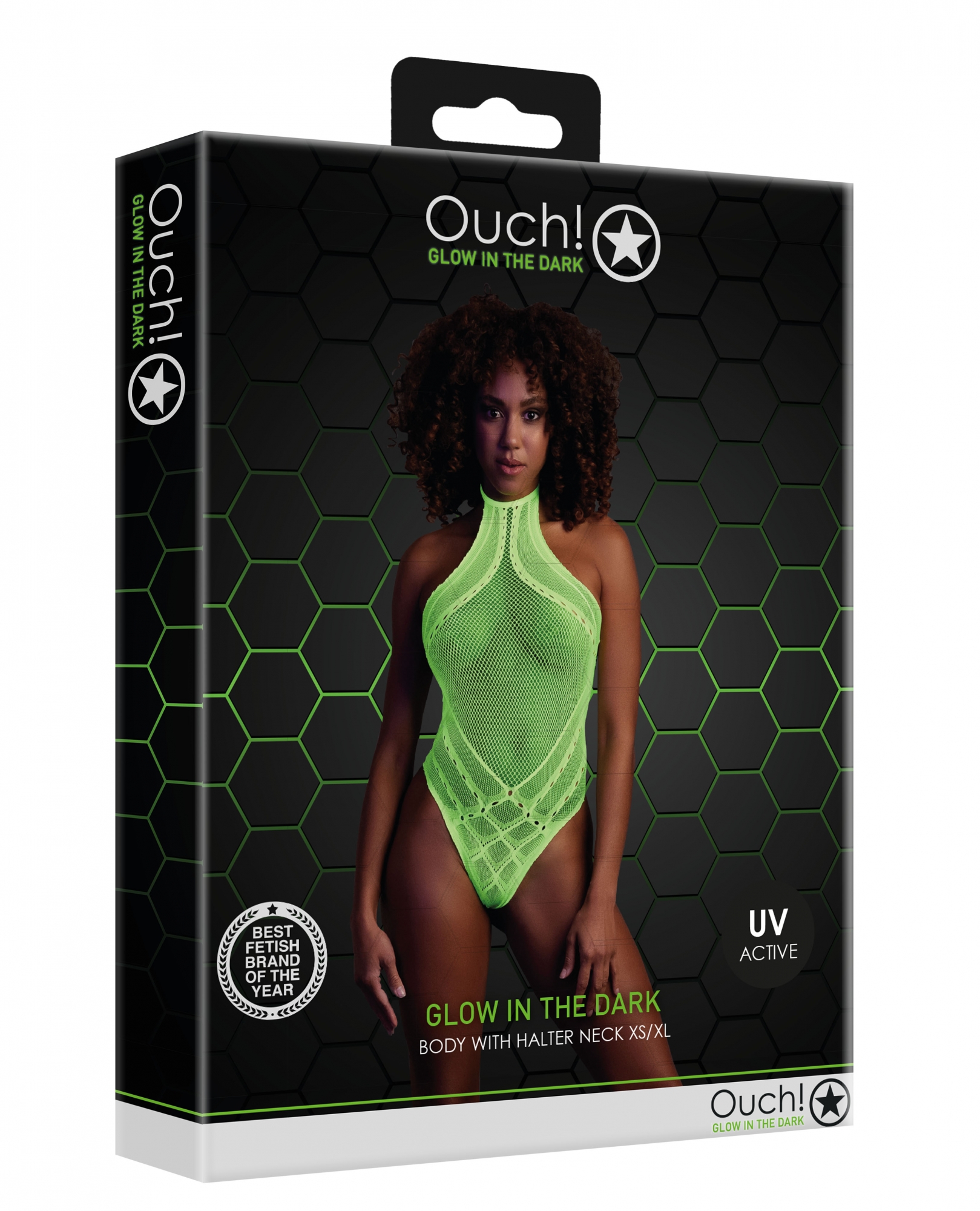 Боди with Halter Neck - Neon Green - XS/XL_1