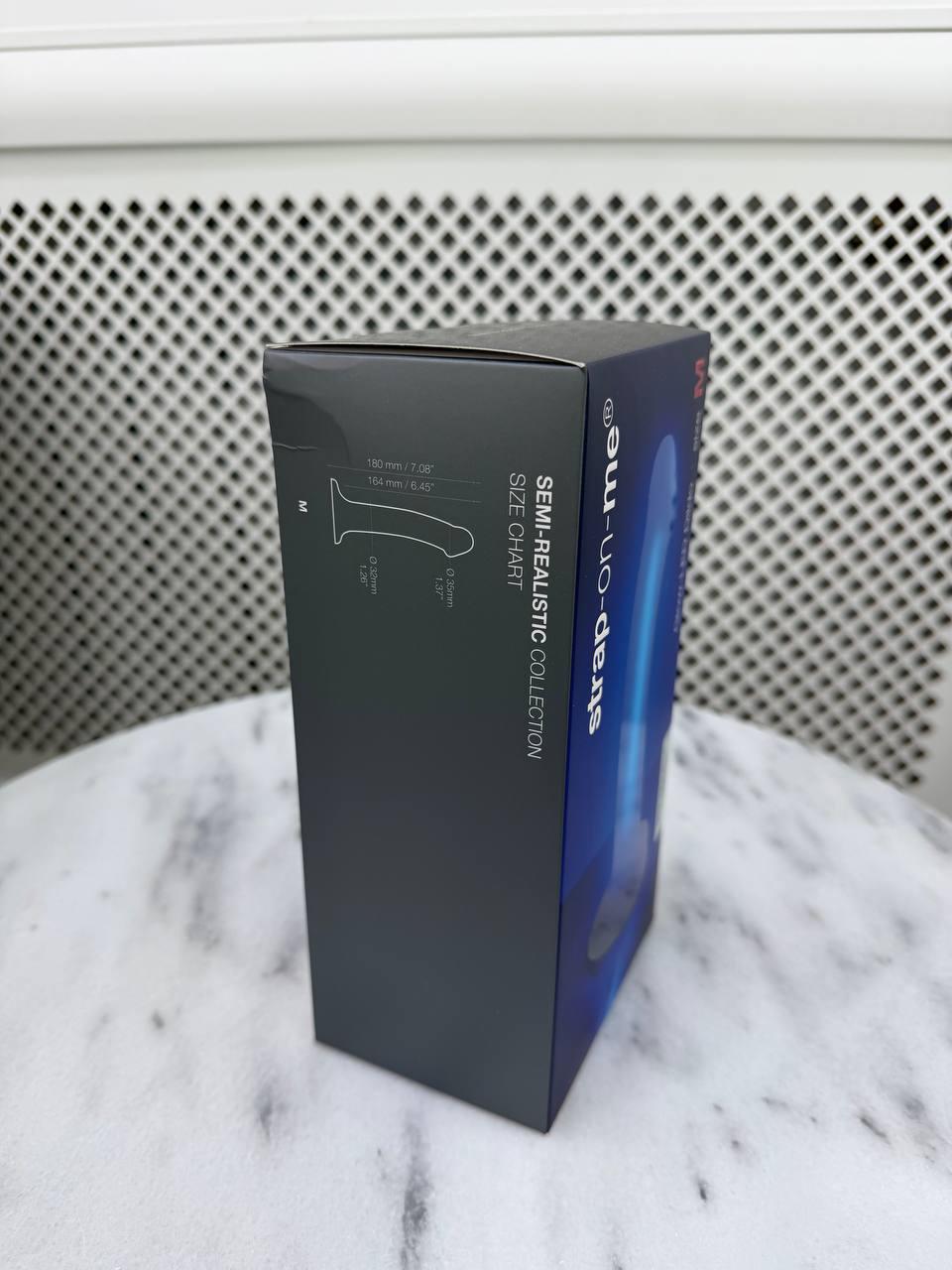 УЦЕНКА! Светящийся фаллоимитатор Strap-on-me Glow-Led Dildo - M, фиолетовый_2