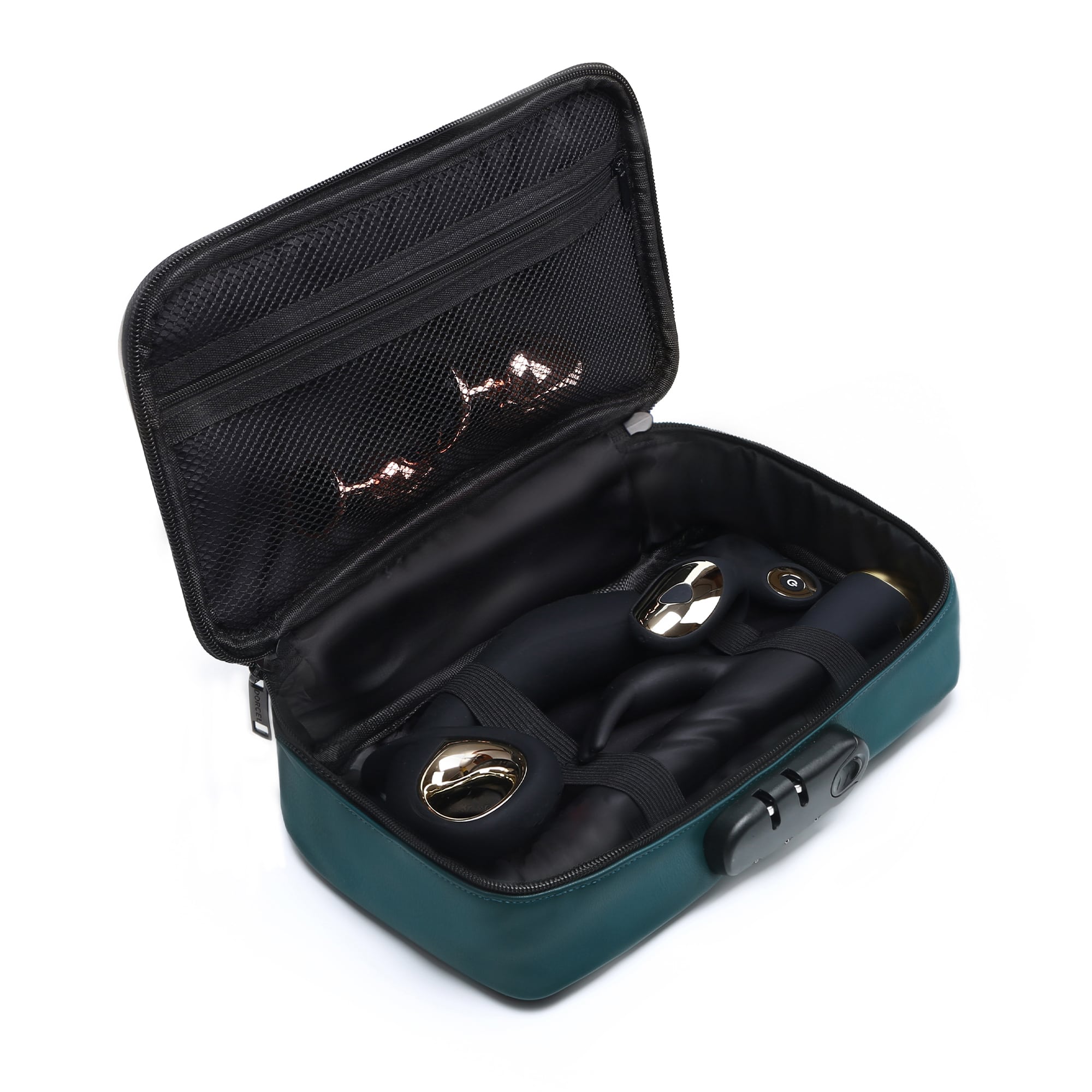 Сумочка для хранения игрушек Dorcel DISCREET BOX LUXURY GREEN_3 Сумочка для хранения игрушек Dorcel DISCREET BOX LUXURY GREEN_3