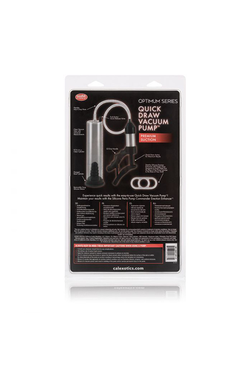 Ручная вакуумная помпа для мужчин с насосом в виде пистолета Quick Draw Vacuum Pump_2