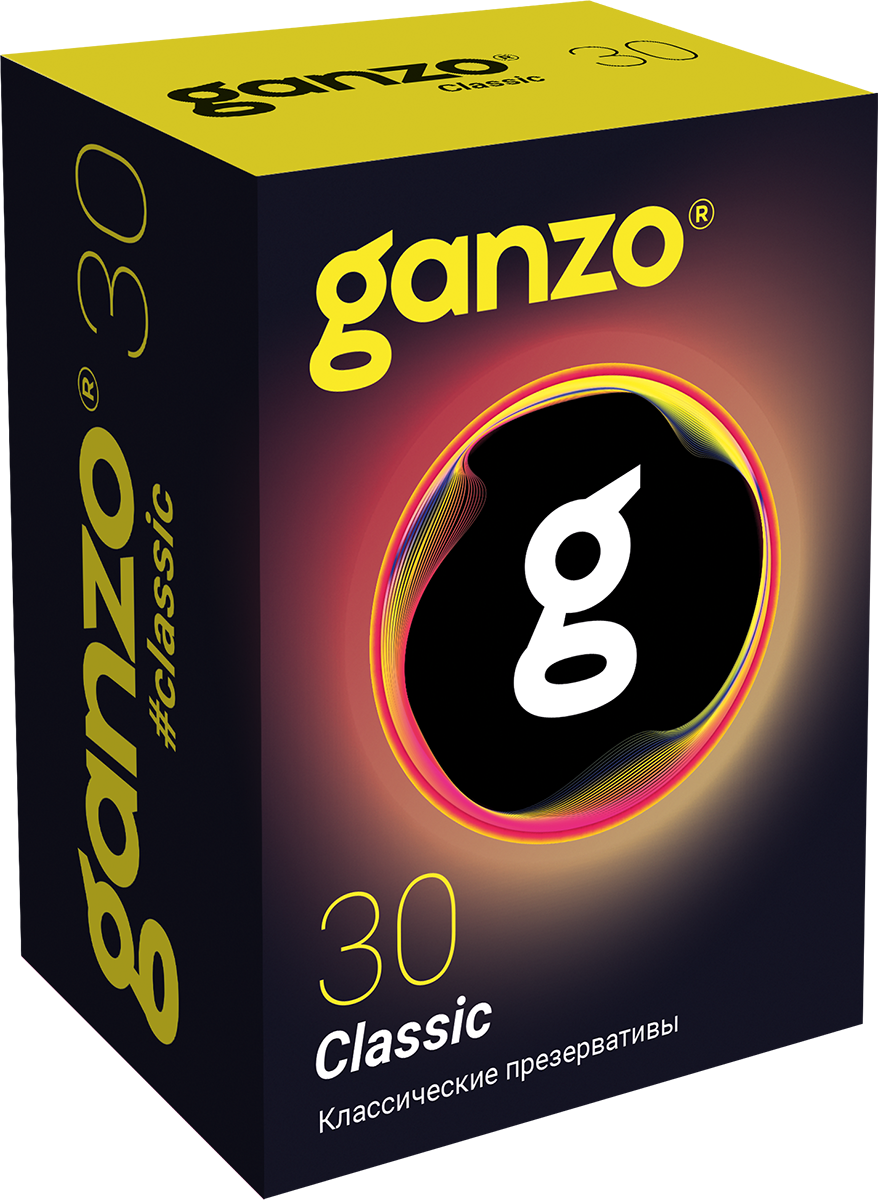 Презервативы Ganzo Classic, классические, латекс, 18 см, 30 шт_2