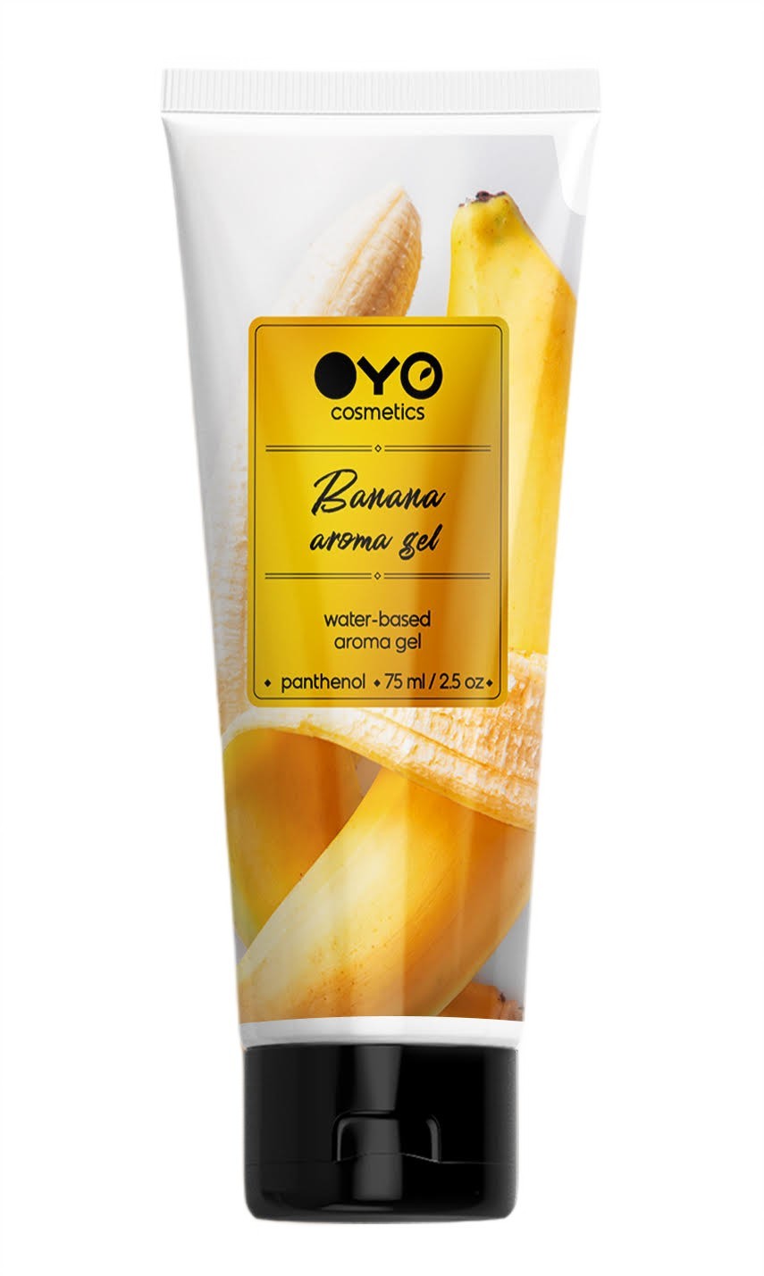 Гель ароматизированный на водной основе OYO AROMA GEL Banana 75 мл., арт. OYO-BNN_2