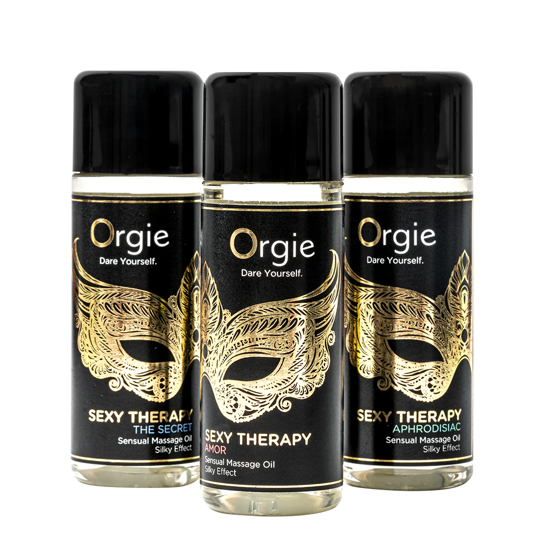 Набор массажных масел Orgie SEXY THERAPY MINI SIZE COLLECTION 3 X 30ml_3