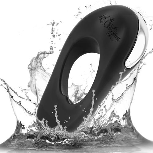 Мощное гибкое эрекционное виброкольцо с двумя виброэлементами Hot Octopuss ATOM PLUS_2